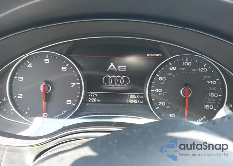 2014 Audi A6 2.0T Premium из США, поврежденный, VIN WAUGFAFC5EN091925